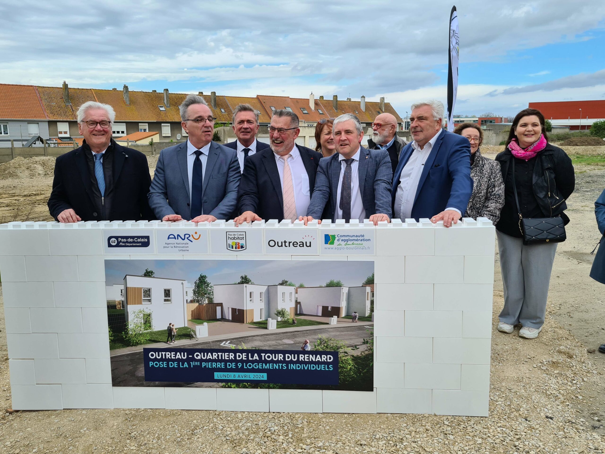 Pas De Calais Habitat Outreau Lancement De La Reconstruction Du